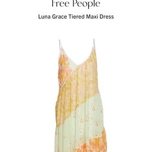 Free people Luna Grace maxi dress